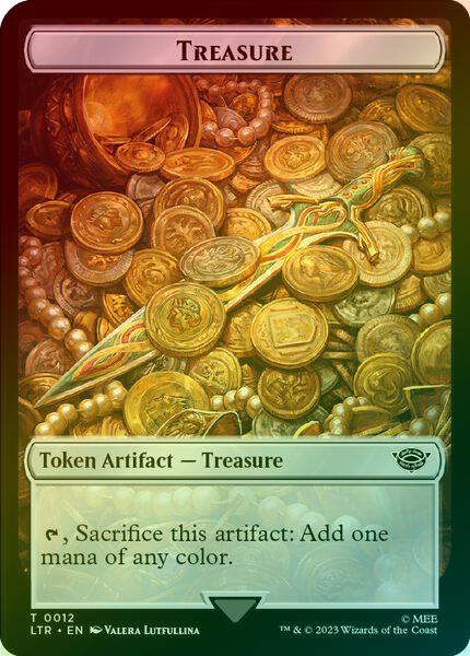 Treasure // Food (011) Token (Foil) (TLTR)