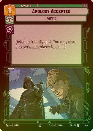 Apology Accepted - 589 - Uncommon (Foil)