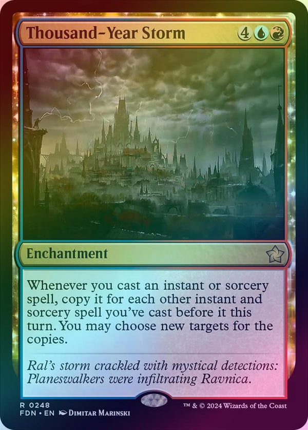 Thousand-Year Storm (Foil) (FDN)