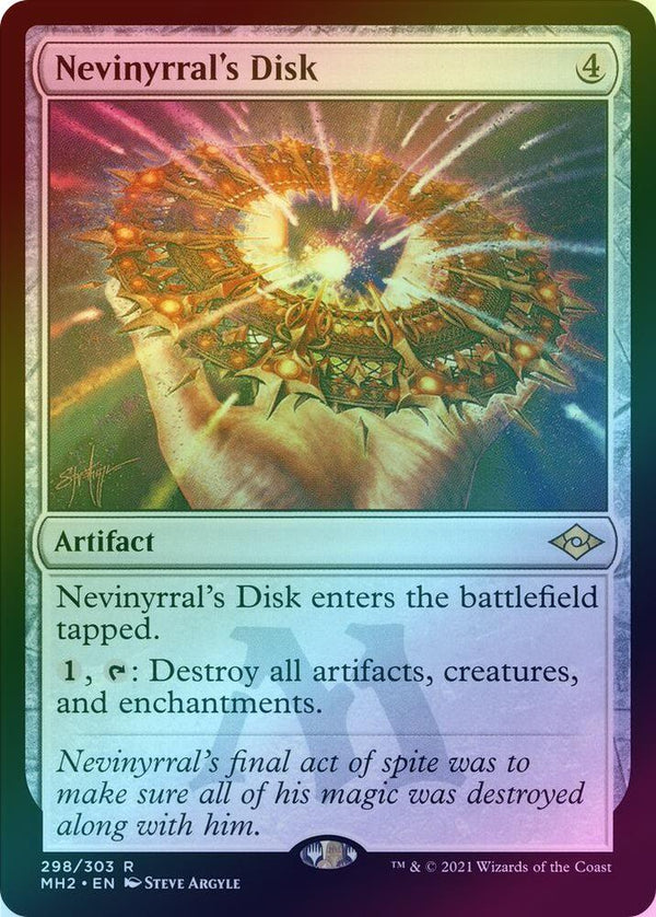Nevinyrral's Disk (Foil) (MH2)