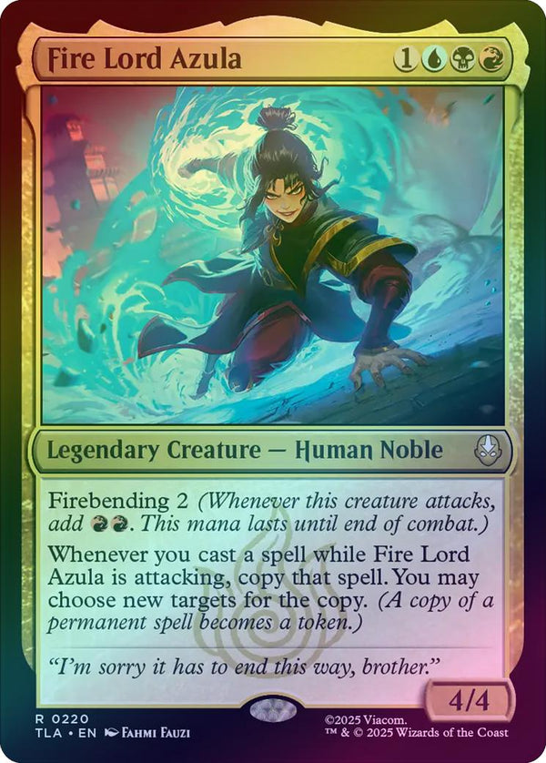 Fire Lord Azula (Foil) (TLA)