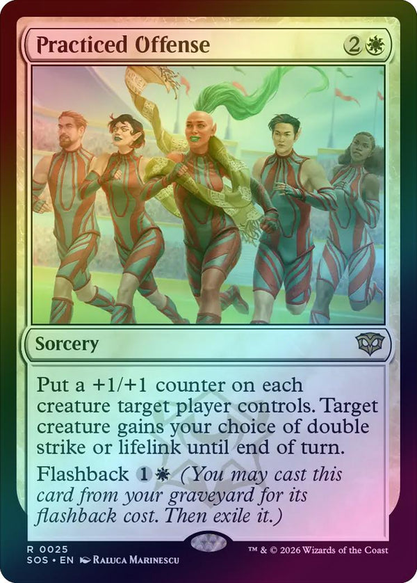 Practiced Offense (Foil) (SOS)