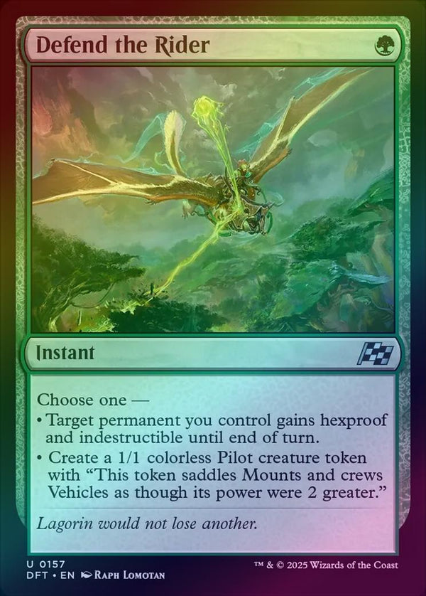 Defend the Rider (Foil) (DFT)