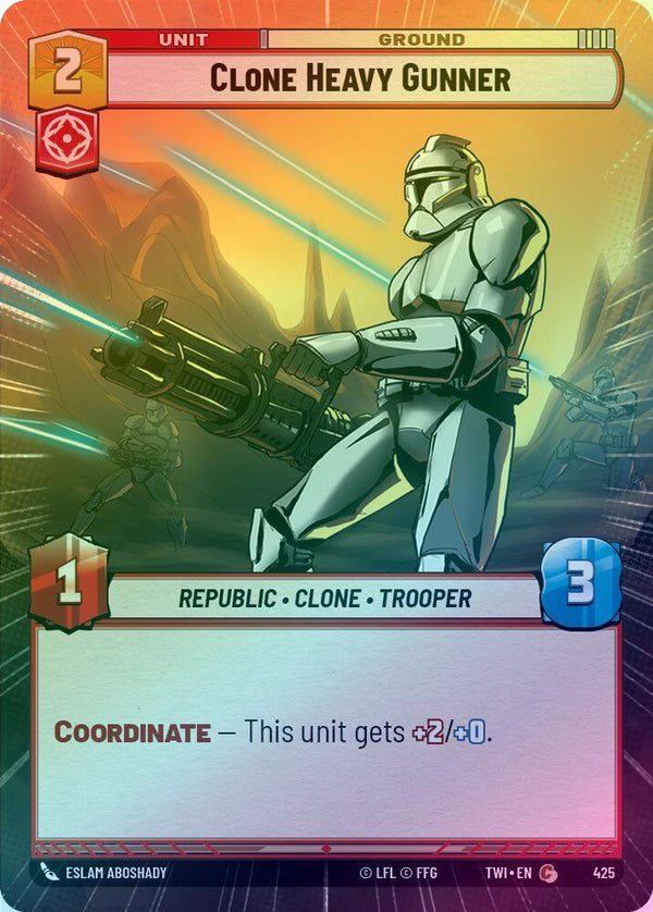 Clone Heavy Gunner (Hyperspace) - 425 - Common (Foil)