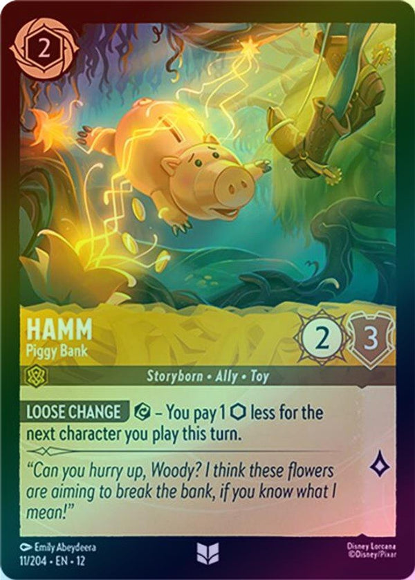 Hamm (Piggy Bank) - 11/204 - Uncommon (Foil)