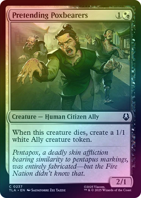 Pretending Poxbearers (Foil) (TLA)