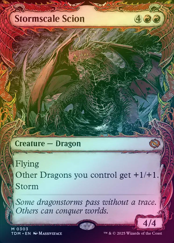 Stormscale Scion - Draconic Showcase (Foil) (TDM)