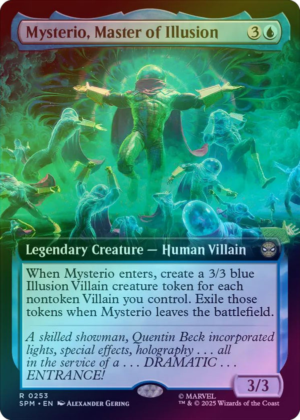Mysterio, Master of Illusion - Extended Art (Foil) (SPM)