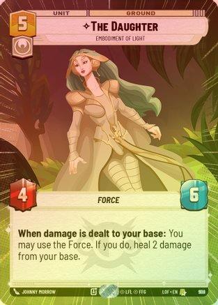 The Daughter - Embodiment of Light (Hyperspace) - 992 - Rare (Foil)