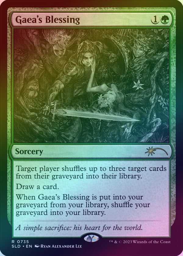 Gaea's Blessing (Foil) (SLD)
