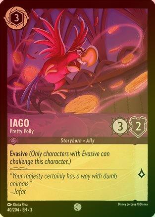 Iago (Pretty Polly) - 40/204 - Common (Foil)