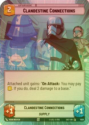 Clandestine Connections (Hyperspace Foil) - 1020 - Common (Foil)