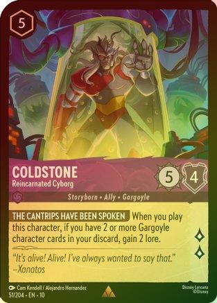 Coldstone (Reincarnated Cyborg) - 51/204 - Rare (Foil)
