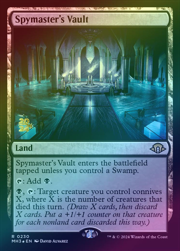 Spymaster's Vault - Prerelease Promo (Foil) (PMH3)