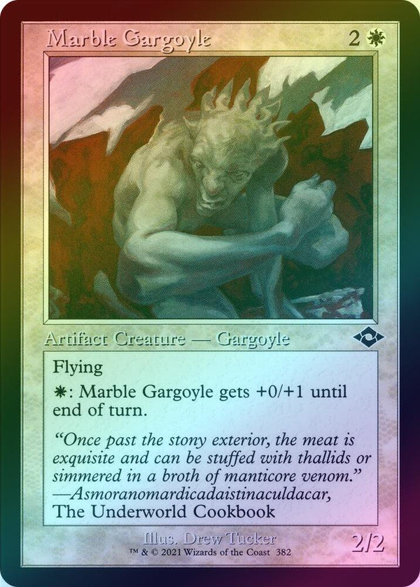 Marble Gargoyle - Retro Frame (Foil) (MH2)