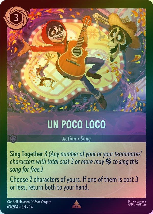 Un Poco Loco - 63/204 - Rare (Foil)