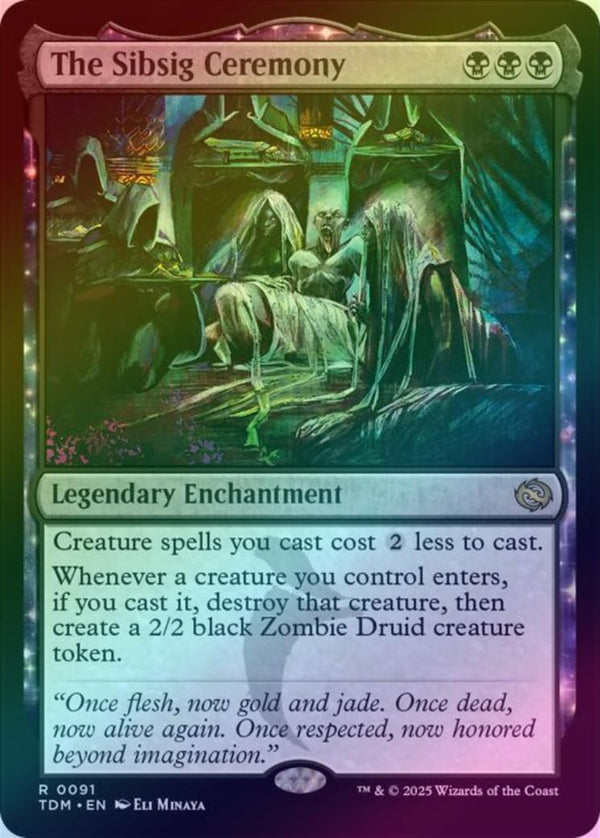 The Sibsig Ceremony (Foil) (TDM)