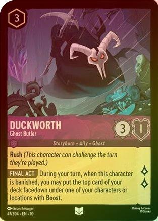 Duckworth (Ghost Butler) - 47/204 - Uncommon (Foil)