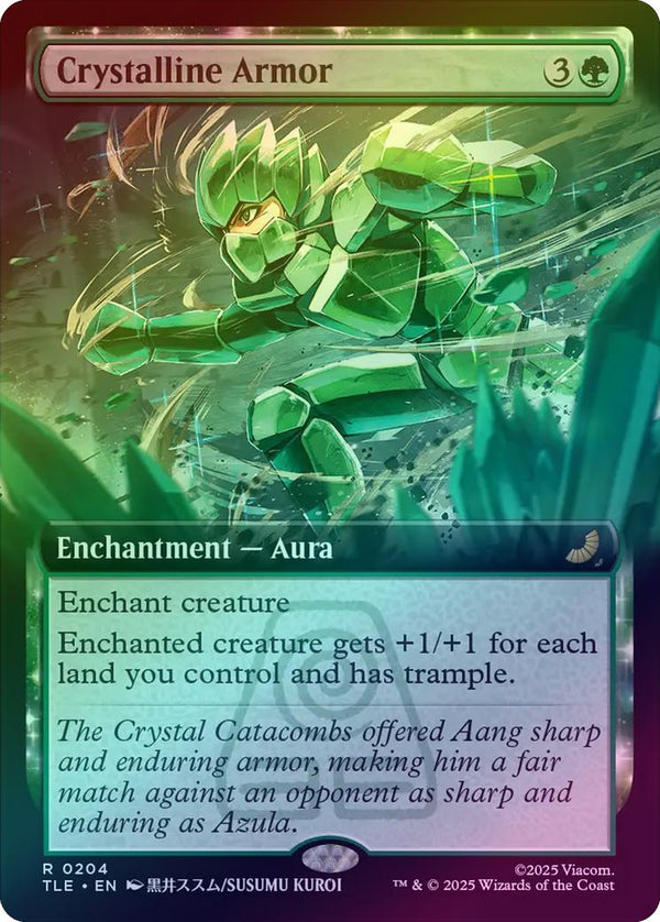 Crystalline Armor - Extended Art (Foil) (TLE)