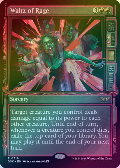 Waltz of Rage - Paranormal Showcase (Foil) (DSK)