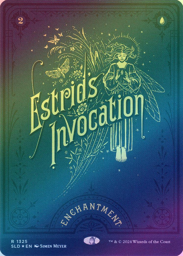 Estrid's Invocation // Estrid's Invocation - Borderless (Foil) (SLD)