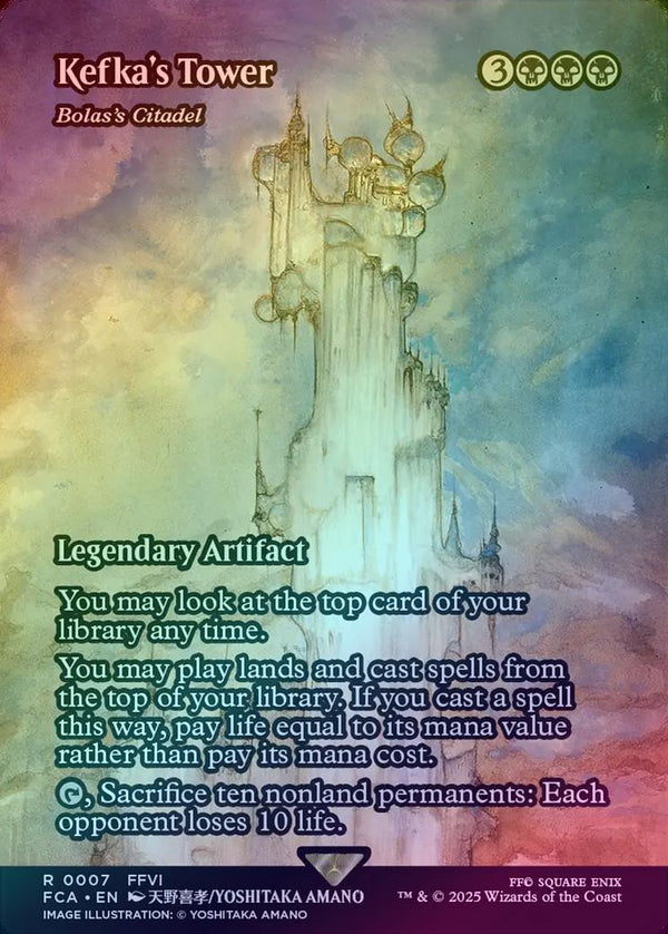 Kefka's Tower // Bolas's Citadel - Borderless (Foil) (FCA)