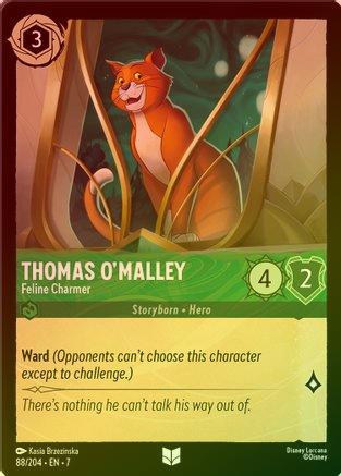 Thomas O'Malley (Feline Charmer) - 88/204 - Uncommon (Foil)
