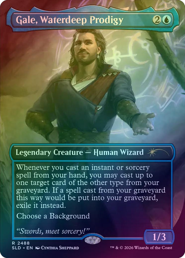 Gale, Waterdeep Prodigy - D&D: Gale's Ambition (Foil) (SLD)