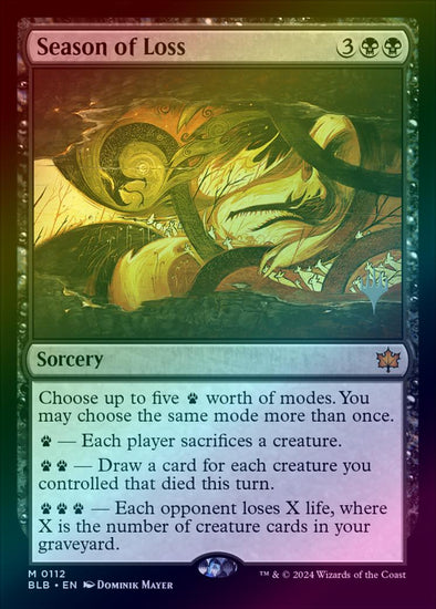 Season of Loss - Promo Pack (Foil) (PBLB)