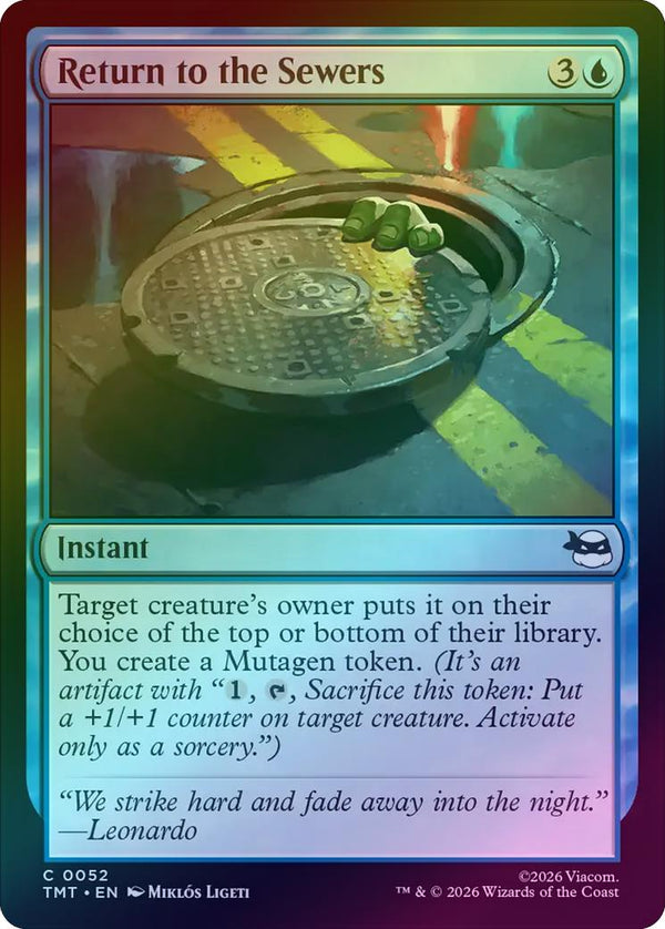 Return to the Sewers (Foil) (TMT)