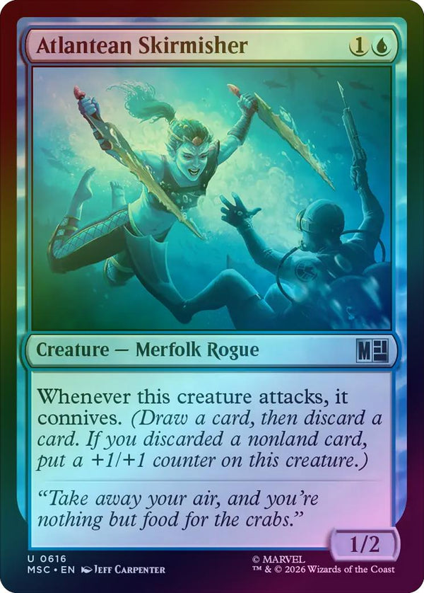 Atlantean Skirmisher (Foil) (MSC)