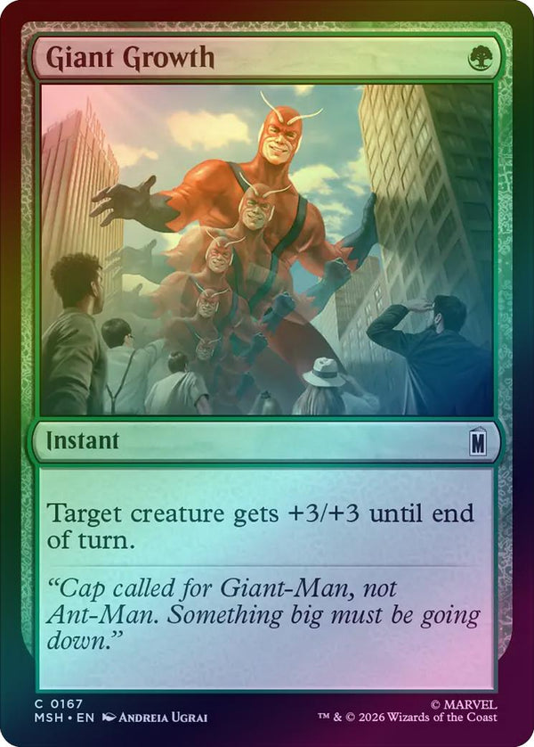 Giant Growth (Foil) (MSH) (Pre-Order)