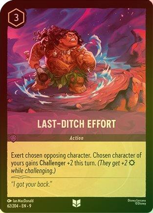 Last-Ditch Effort (Fabled Reprint) - 62/204 - Uncommon (Foil)