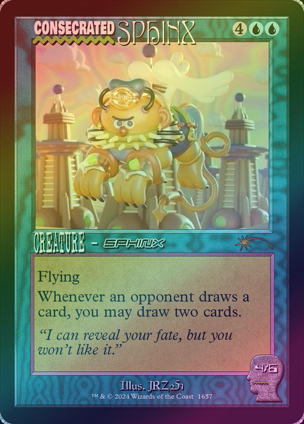 Consecrated Sphinx - Brain Dead: Creatures (Rainbow Foil) (SLD)