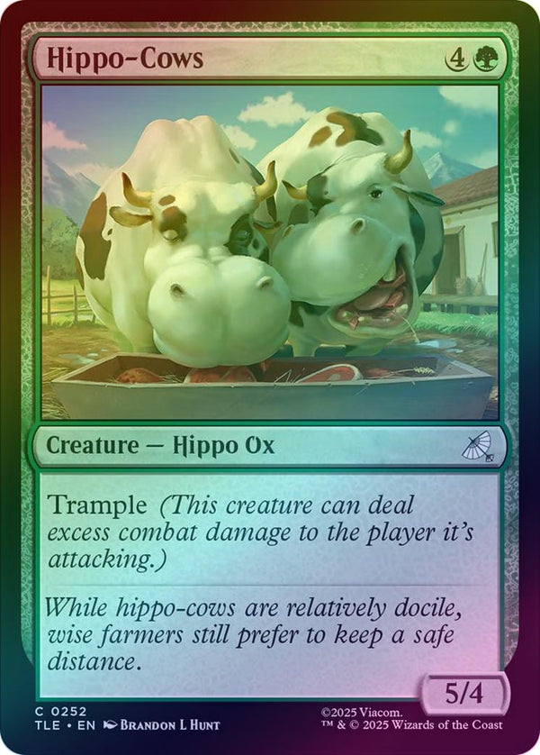 Hippo-Cows (Foil) (TLE)