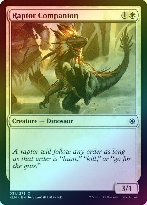 Raptor Companion (Foil) (XLN)