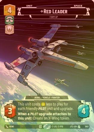 Red Leader - Form Up (Prestige) - 1063 - Uncommon (Foil)