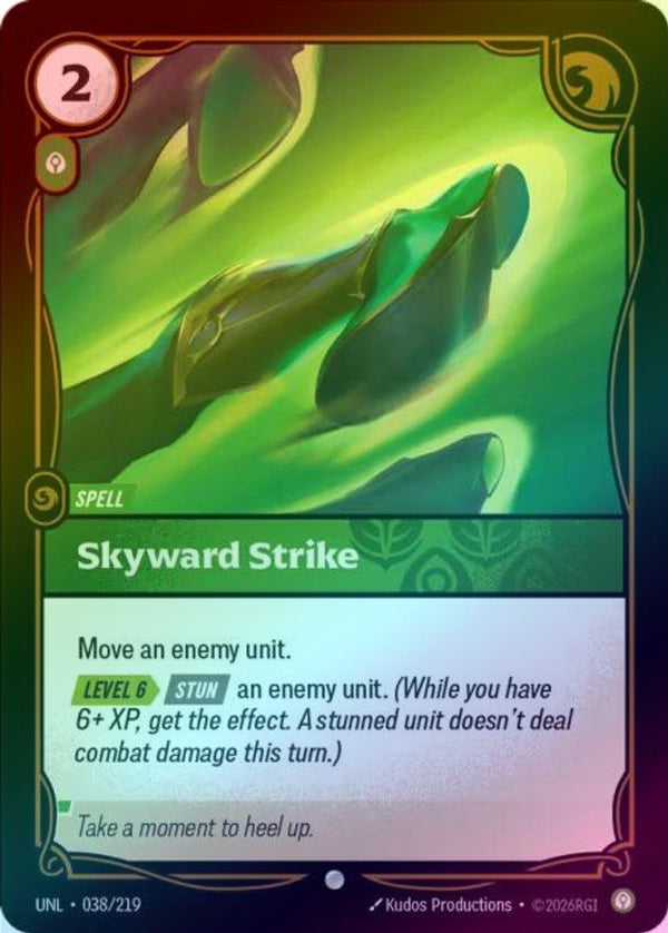 Skyward Strike - 038/219 - Common (Foil)