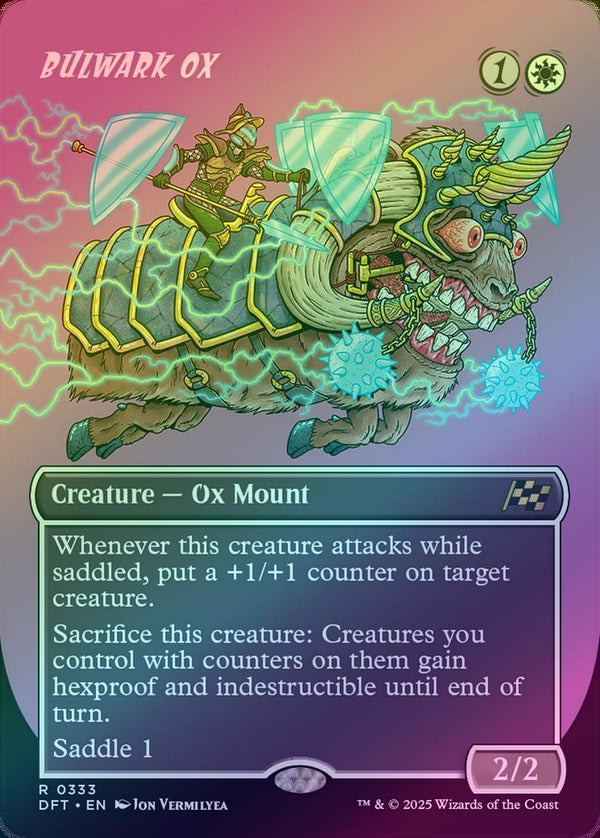 Bulwark Ox - Borderless Rude Rider (Foil) (DFT)