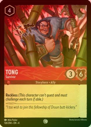 Tong (Survivor) - 126/204 - Common (Foil)