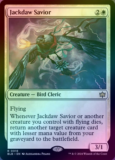 401 Games Canada - Jackdaw Savior (Foil) (BLB) 401 Games Canada - Jackdaw Savior (Foil) (BLB)