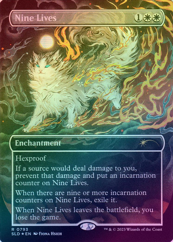 Nine Lives - Borderless (Foil) (SLD)