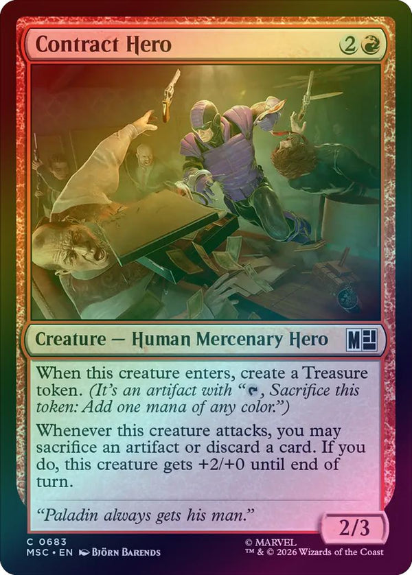 Contract Hero (Foil) (MSC)