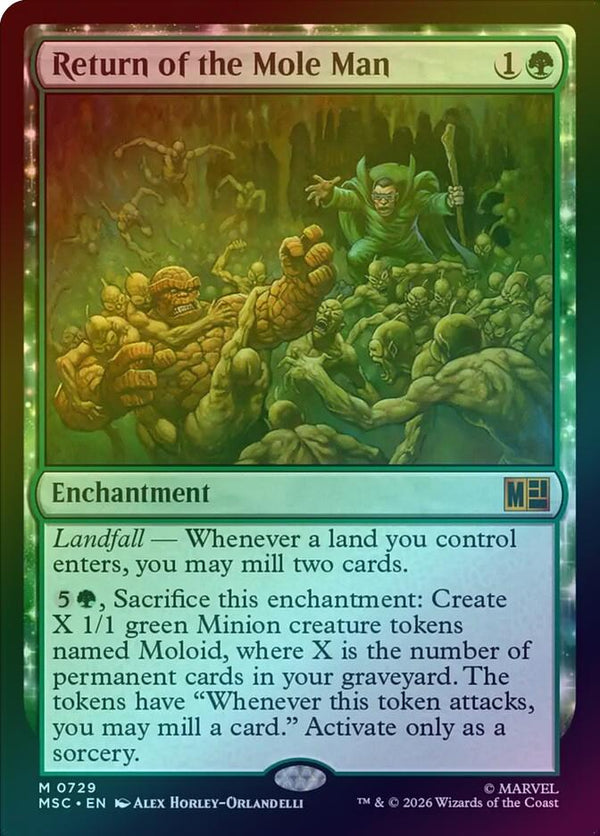 Return of the Mole Man (Foil) (MSC)