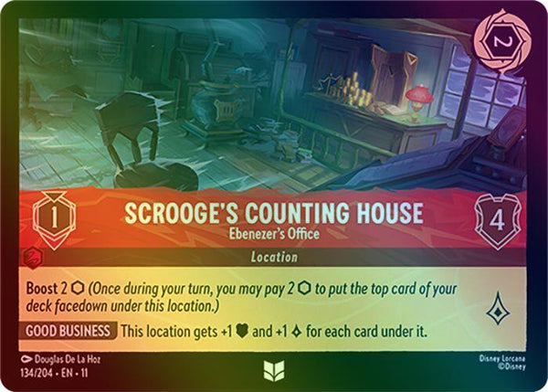 Scrooge's Counting House - 134/204 - Uncommon (Foil)