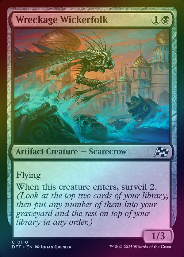 Wreckage Wickerfolk (Foil) (DFT)