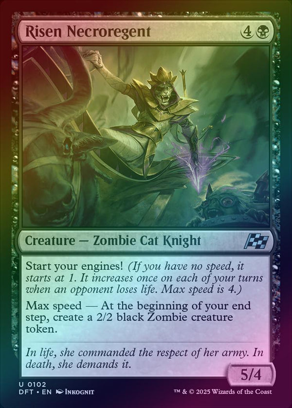 Risen Necroregent (Foil) (DFT)