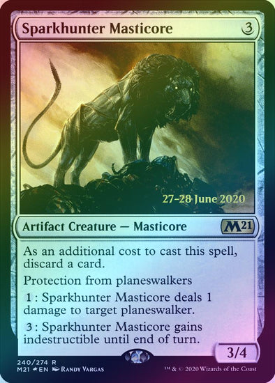 Sparkhunter Masticore - Prerelease Promo (Foil) (PM21)