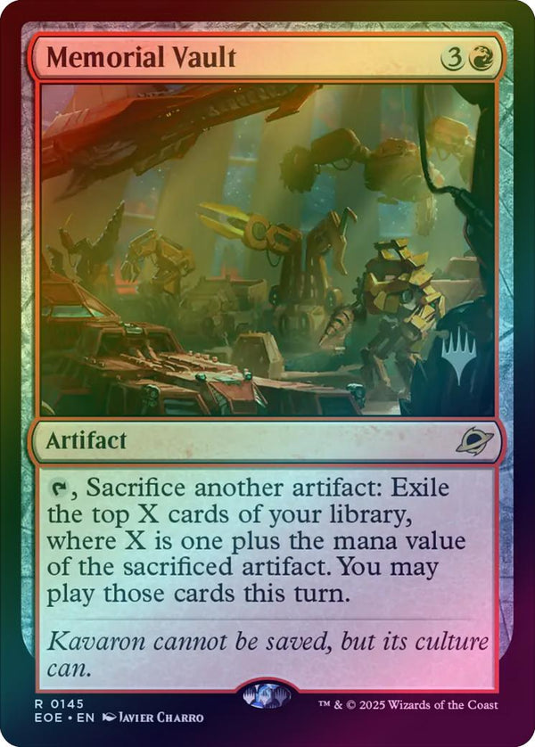 Memorial Vault - Promo Pack (Foil) (PEOE)