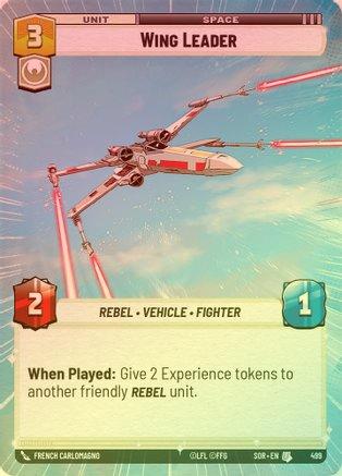 Wing Leader (Hyperspace) - 499 - Uncommon (Foil)